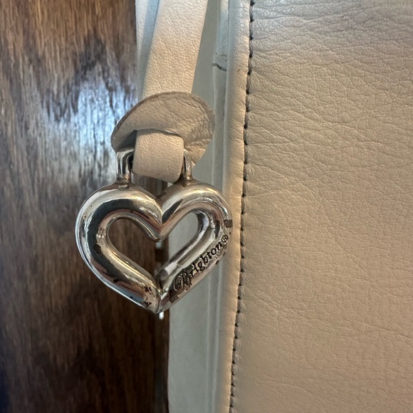 Brighton White Leather Rainbow All-in-One Crossbody Bag - Picture 5 of 16